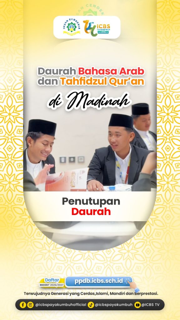 Penutupan Daurah Bahasa Arab & Tahfidzul Qur'an