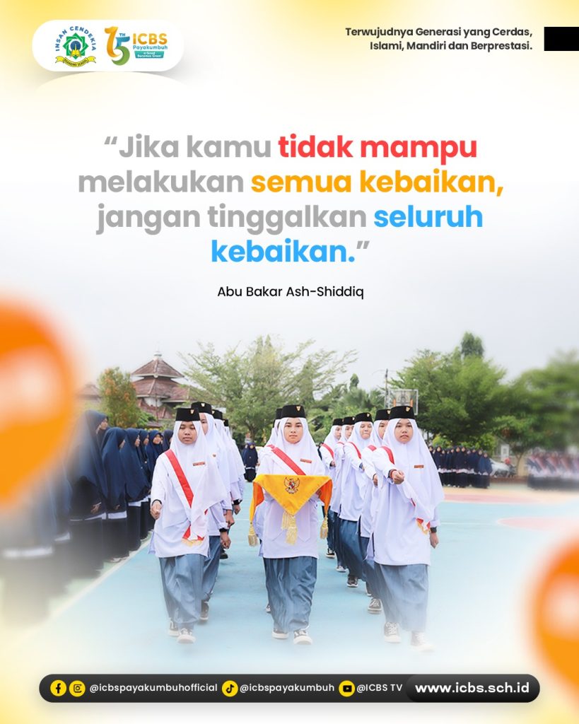 JANGAN KARENA TAK BISA SEMPURNA, LALU KITA BERHENTI BERAMAL