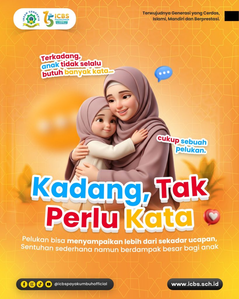 Kadang, yang anak butuhkan bukan banyak kata… tapi rasa yang sampai ke hati