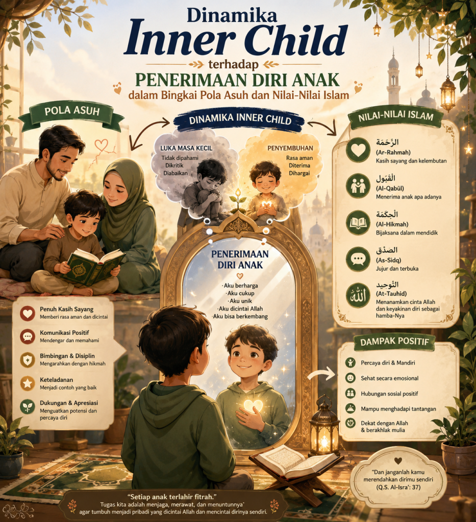 Dinamika Inner Child terhadap Penerimaan Diri Anak dalam Bingkai Pola Asuh dan Nilai-Nilai Islam