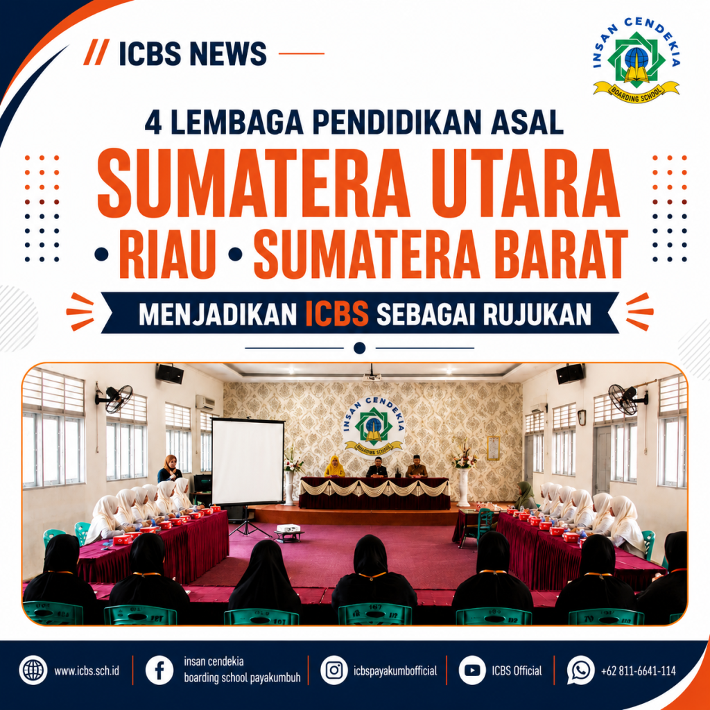 Empat Lembaga Pendidikan Asal Sumatera Utara, Riau, dan Sumatera Barat Lakukan Studi Tiru ke ICBS Sepanjang Mei 2026