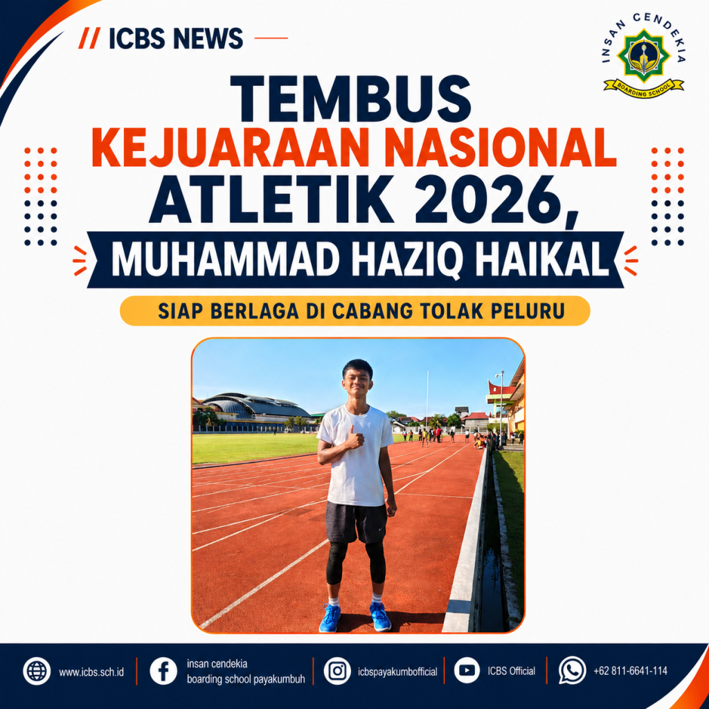Tembus Kejuaraan Nasional Atletik 2026, Muhammad Haziq Haikal Siap Berlaga di Cabang Tolak Peluru