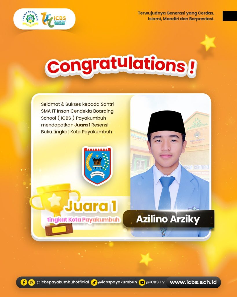 CONGRATULATIONS! SELAMAT & SUKSES