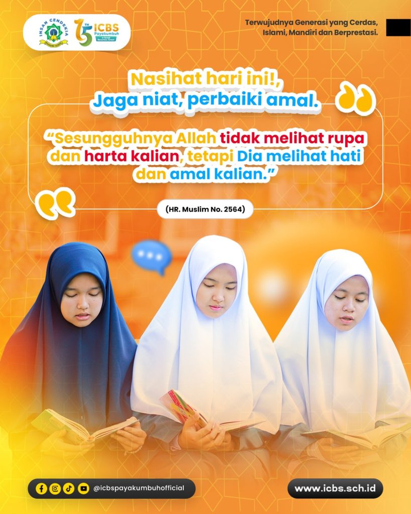 Jaga Niat, Perbaiki Amal