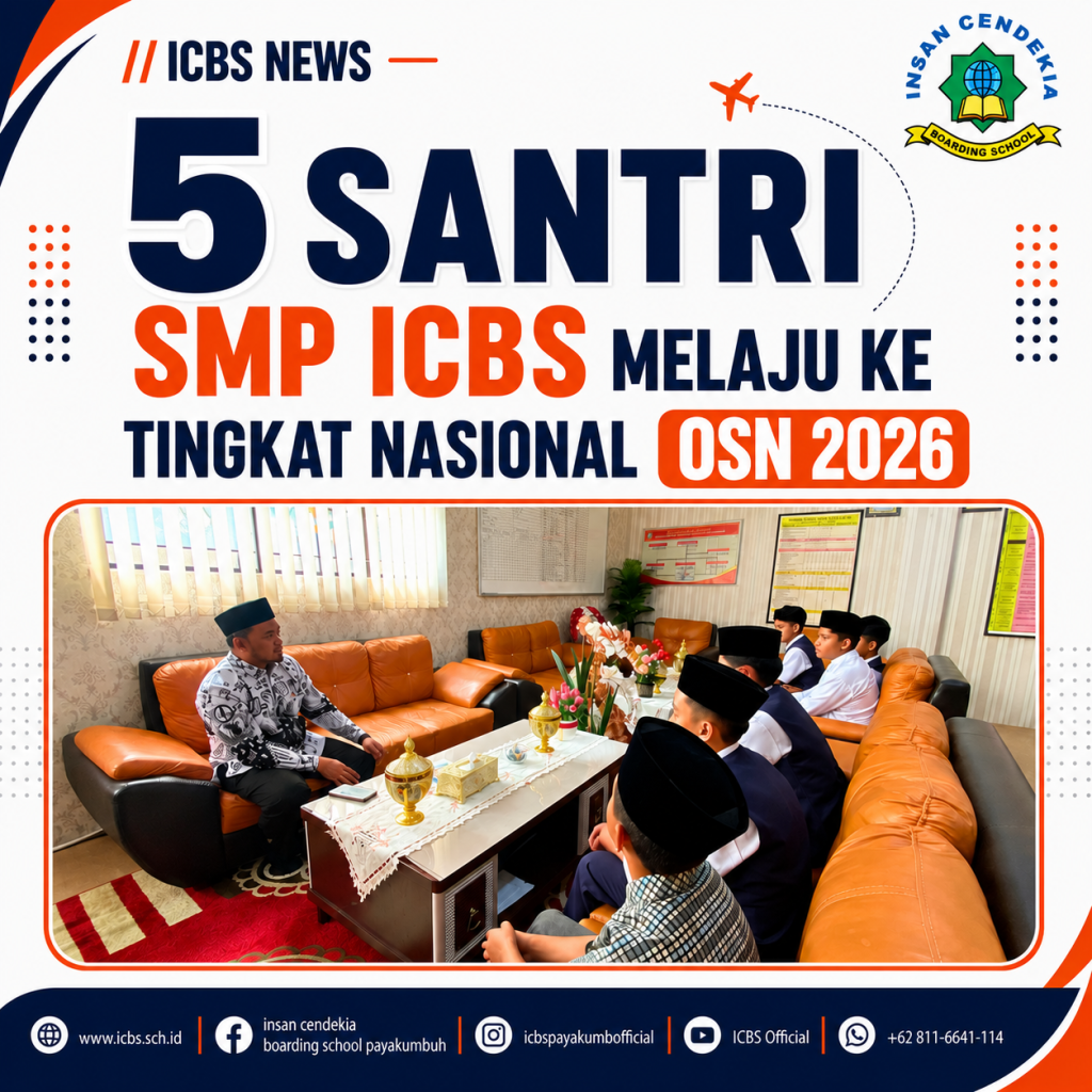 Lima Santri SMP ICBS Melaju ke Tingkat Nasional OSN 2026