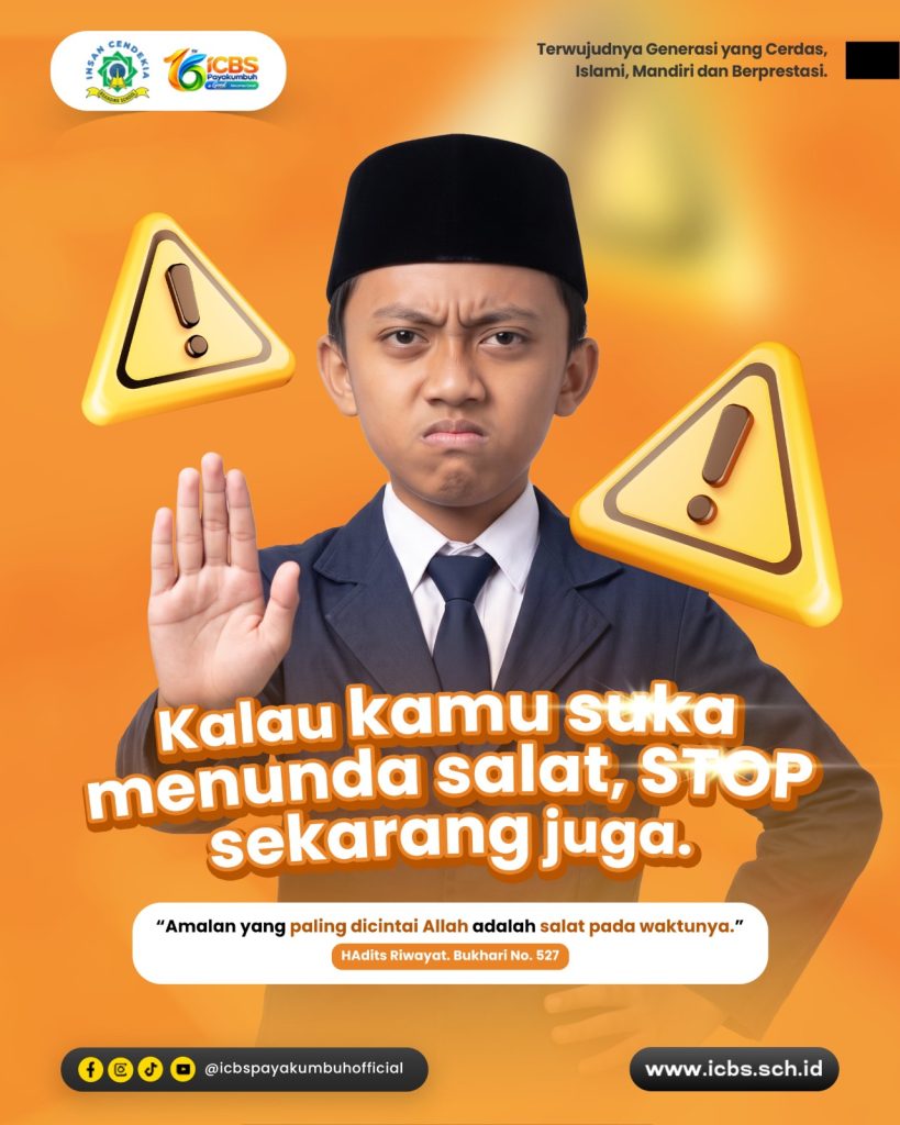 Jangan nunda salat